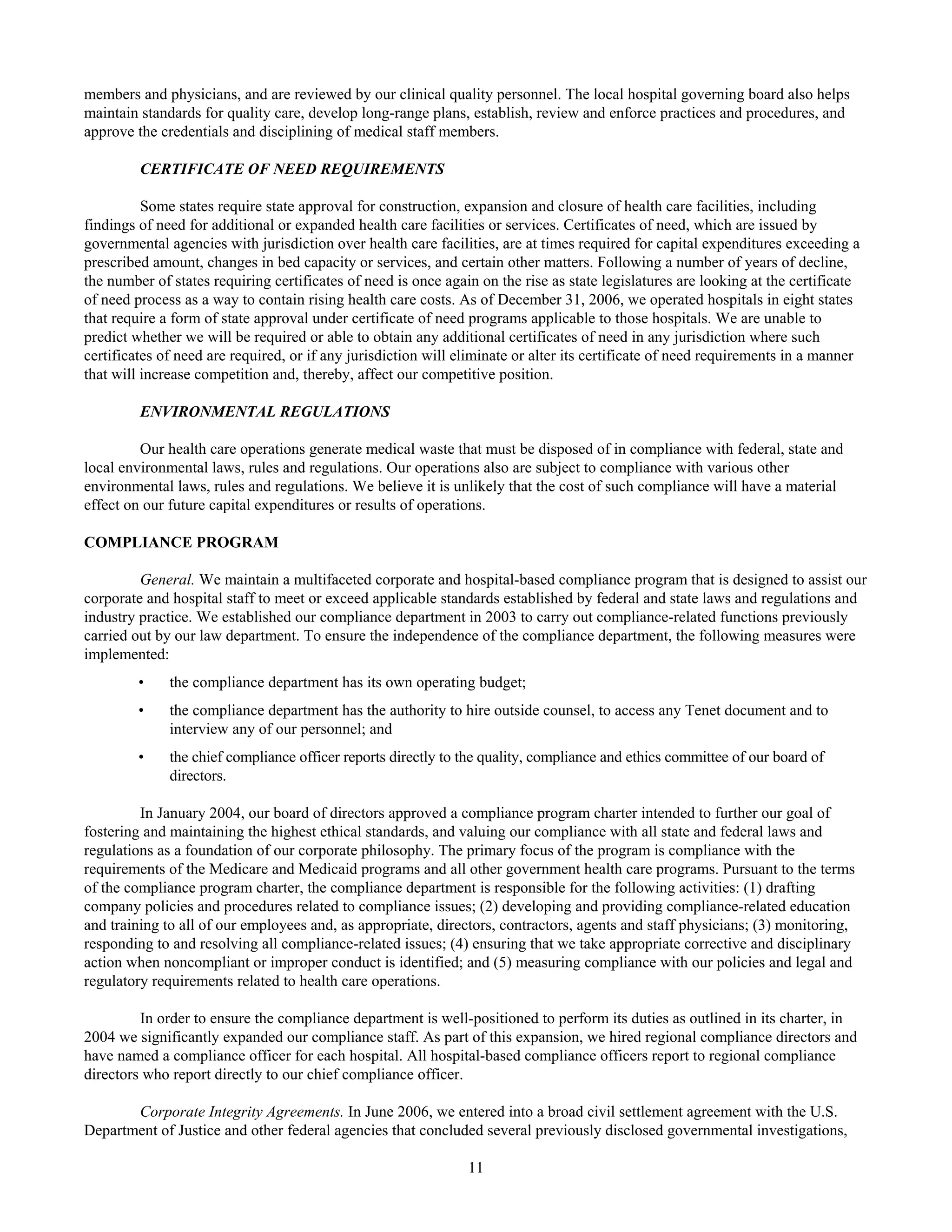 tenet healthcare CY0610KFINAL