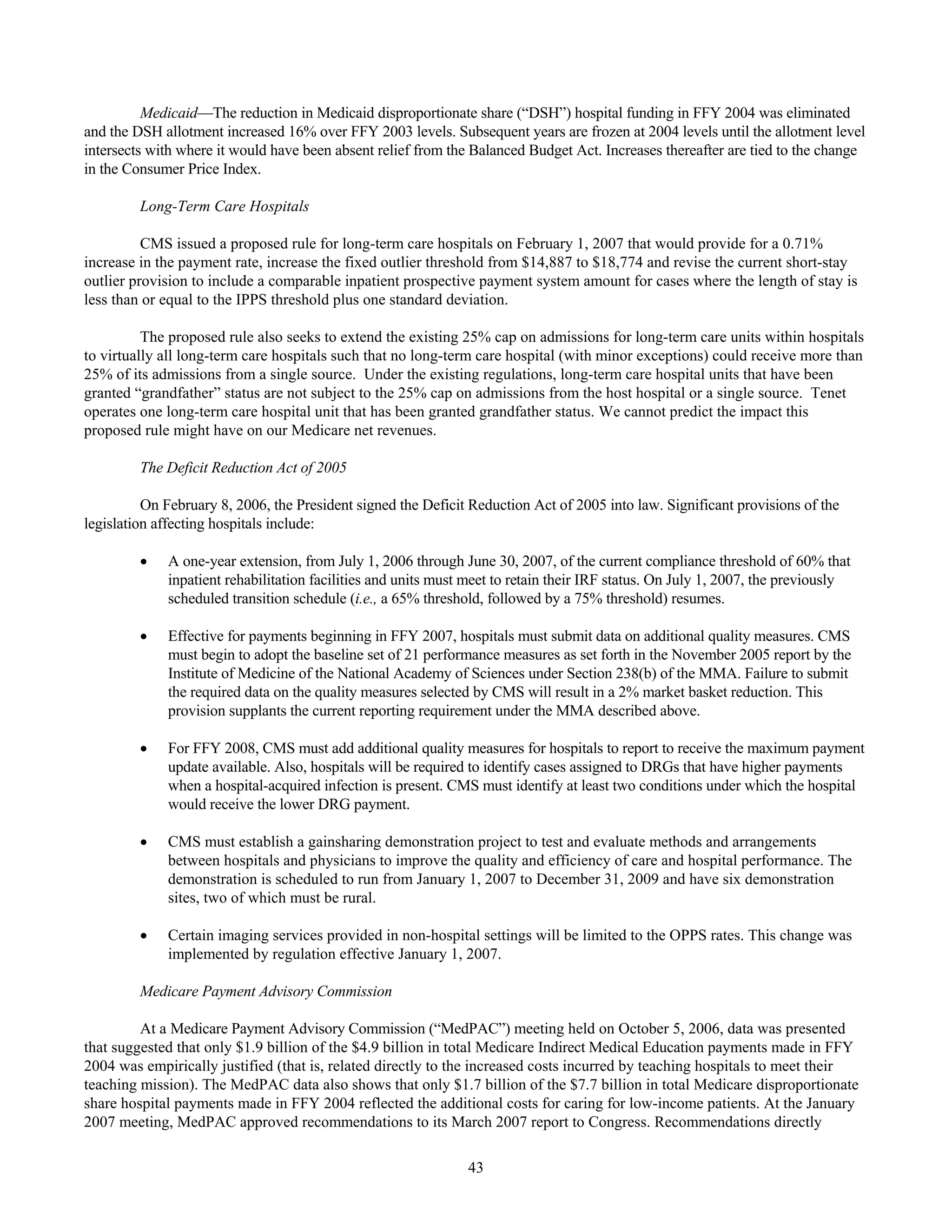 tenet healthcare CY0610KFINAL