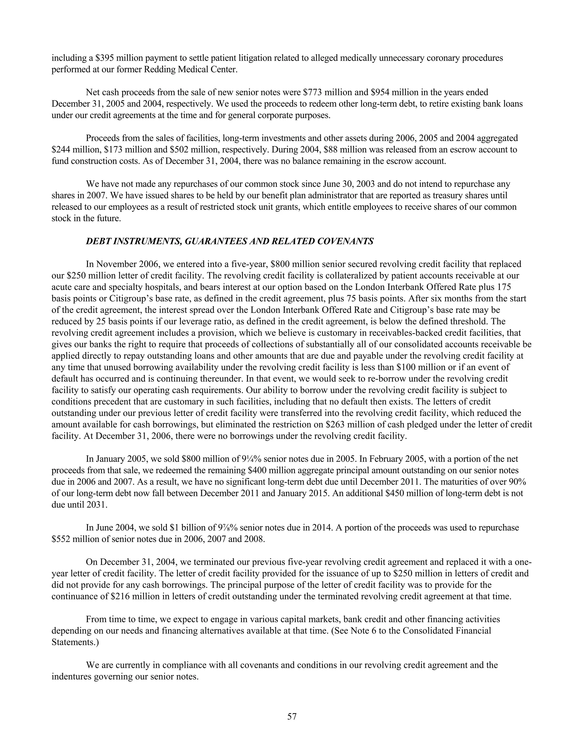 tenet healthcare CY0610KFINAL