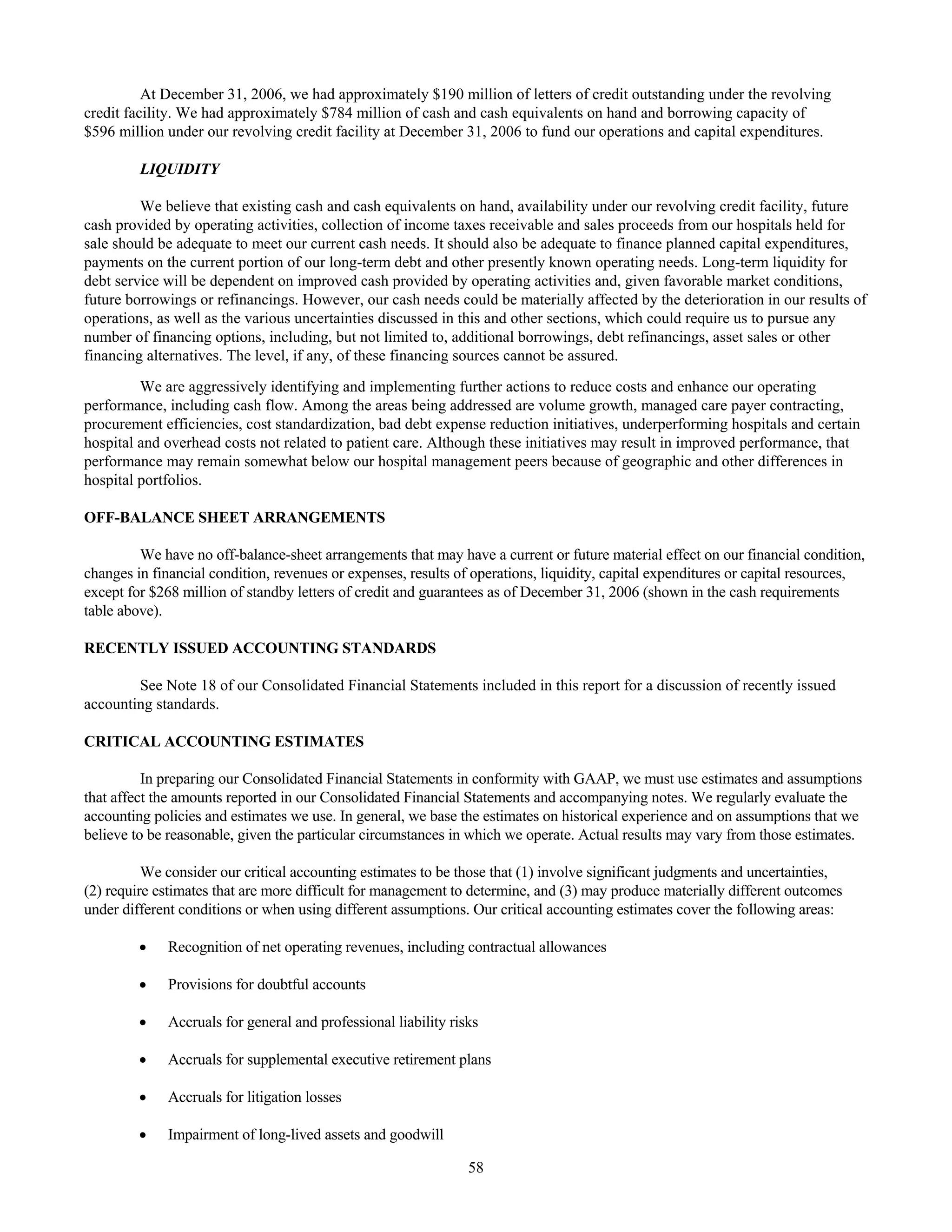 tenet healthcare CY0610KFINAL