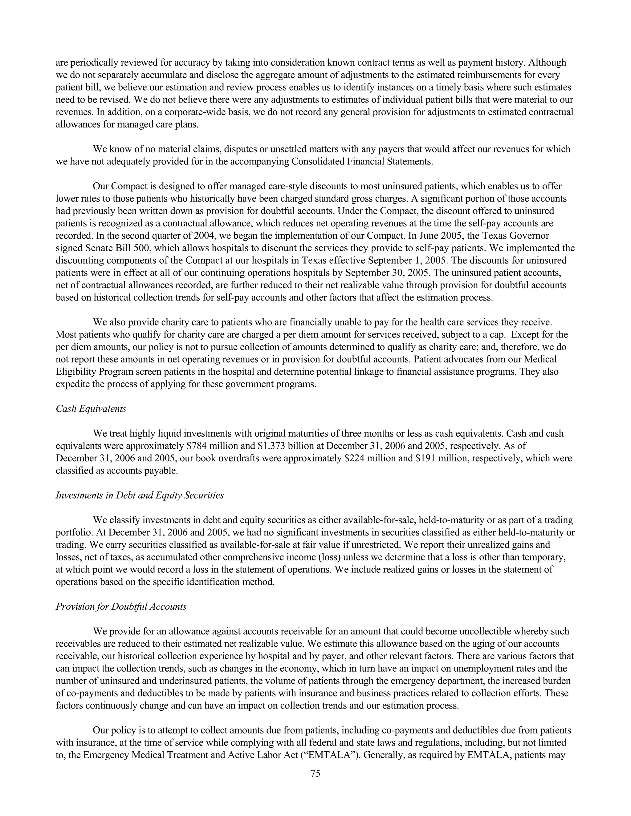 tenet healthcare CY0610KFINAL