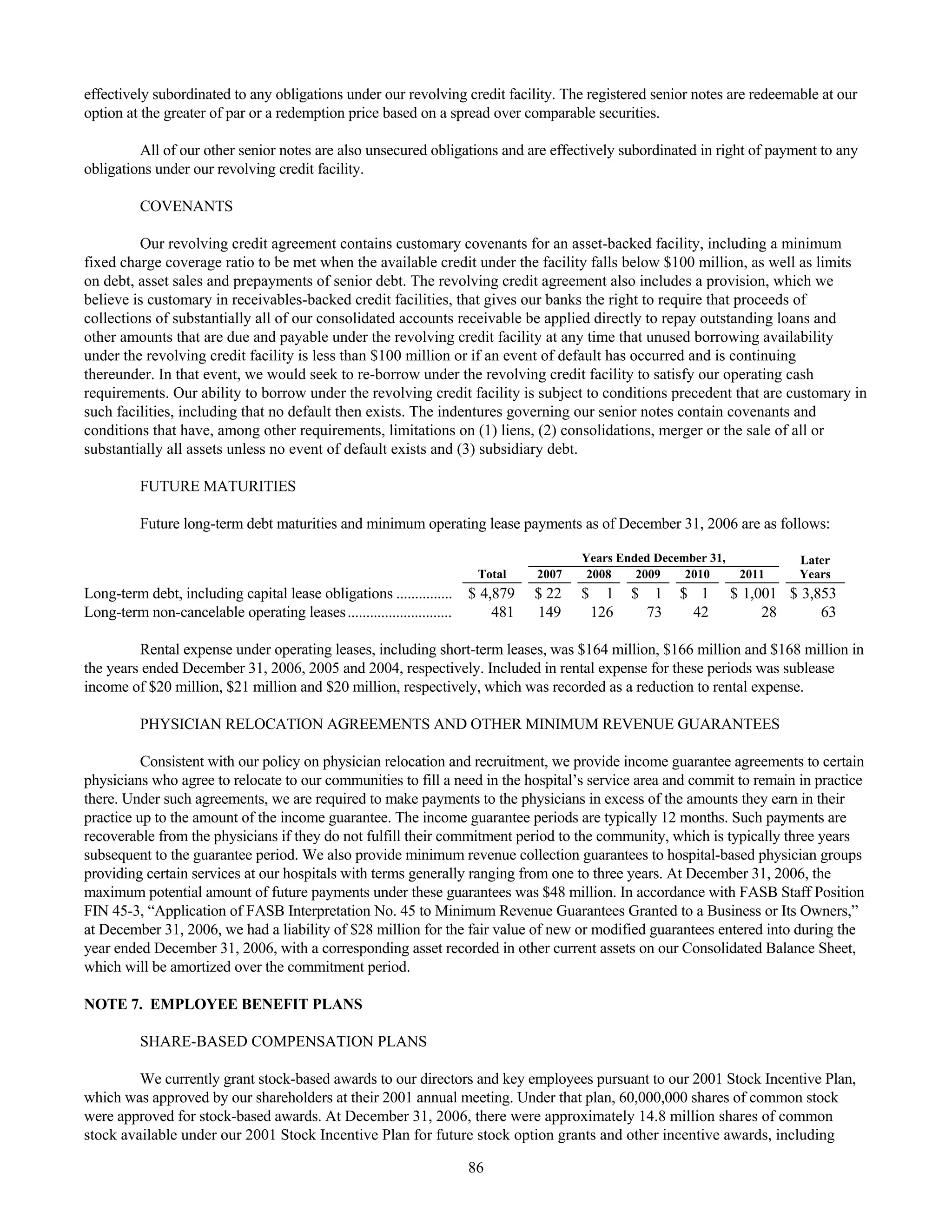 tenet healthcare CY0610KFINAL