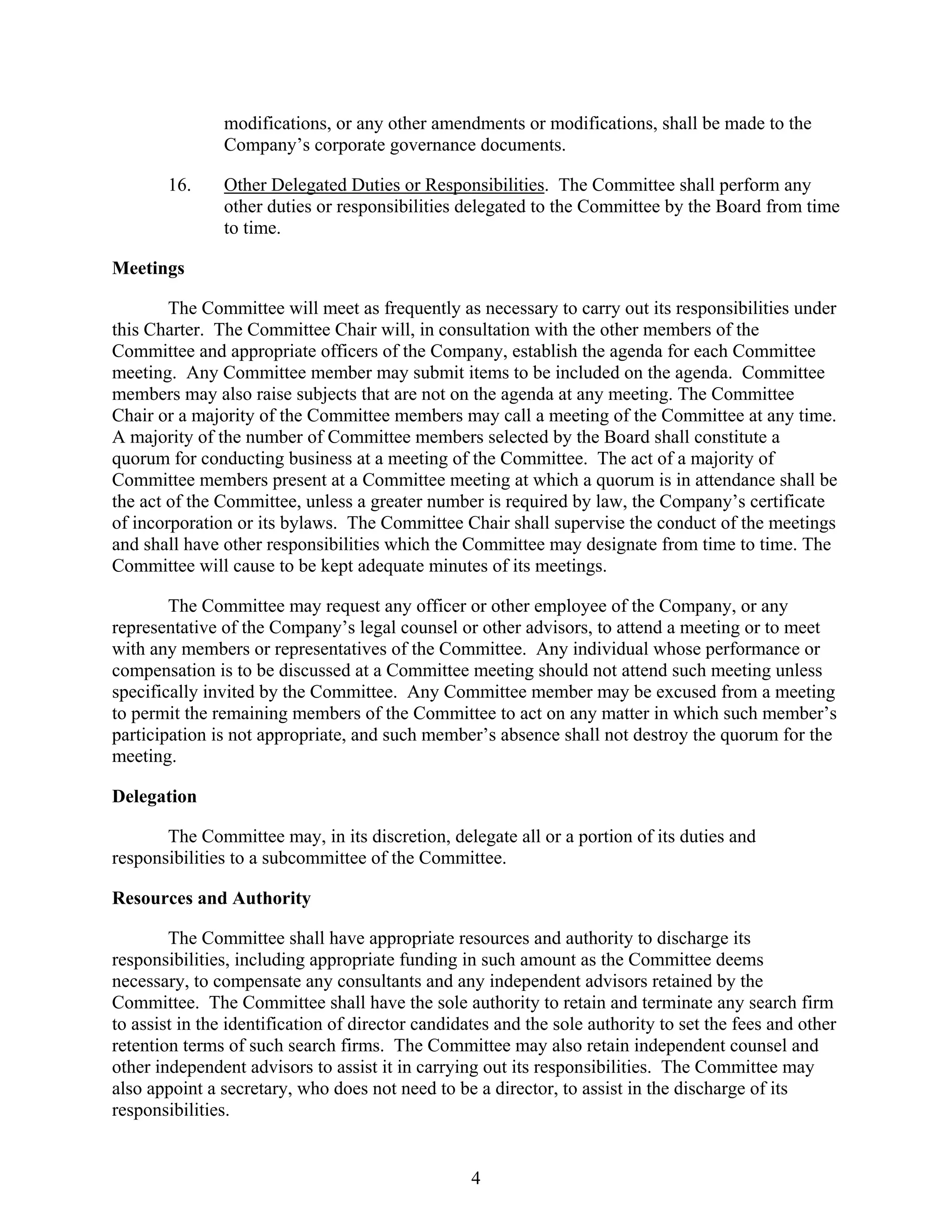 dana holdings NominatingCommitteeCharter_013108