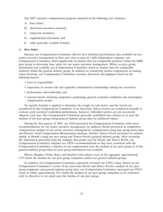 KBR2008ProxyStatement