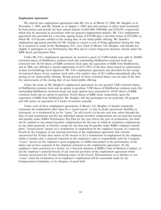 KBR2008ProxyStatement