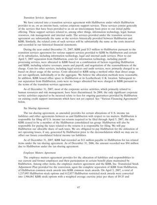 KBR2008ProxyStatement