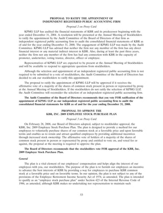 KBR2008ProxyStatement