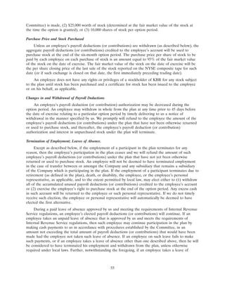 KBR2008ProxyStatement