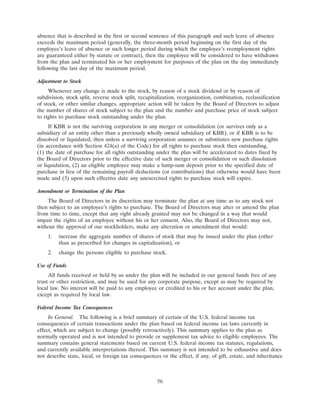 KBR2008ProxyStatement