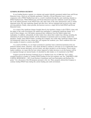 SLM CorpSupplemental3Qtr08BOW71210BOW004_BITS_N