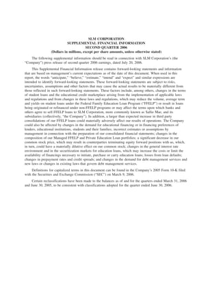 slm 2Qtr2006SupplementalFinancialInfoFinal
