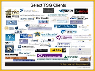 Select TSG Clients
 