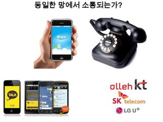 동일한 망에서 소통되는가?
 