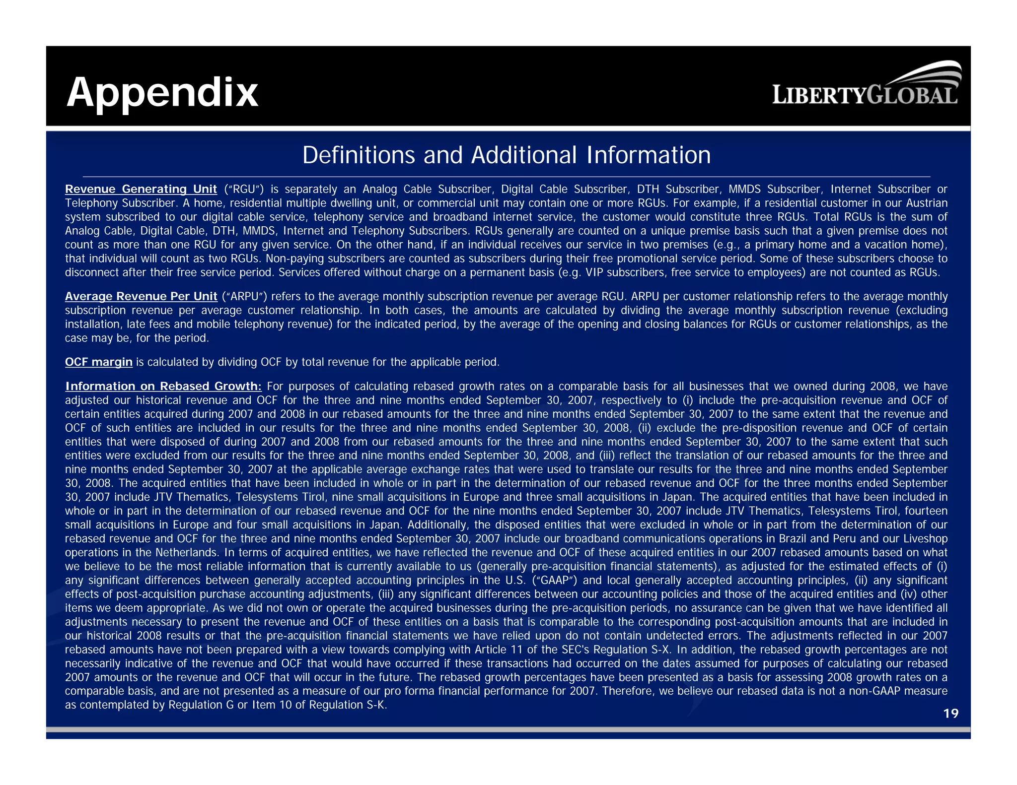 liberty global Q3_2008__Presentation