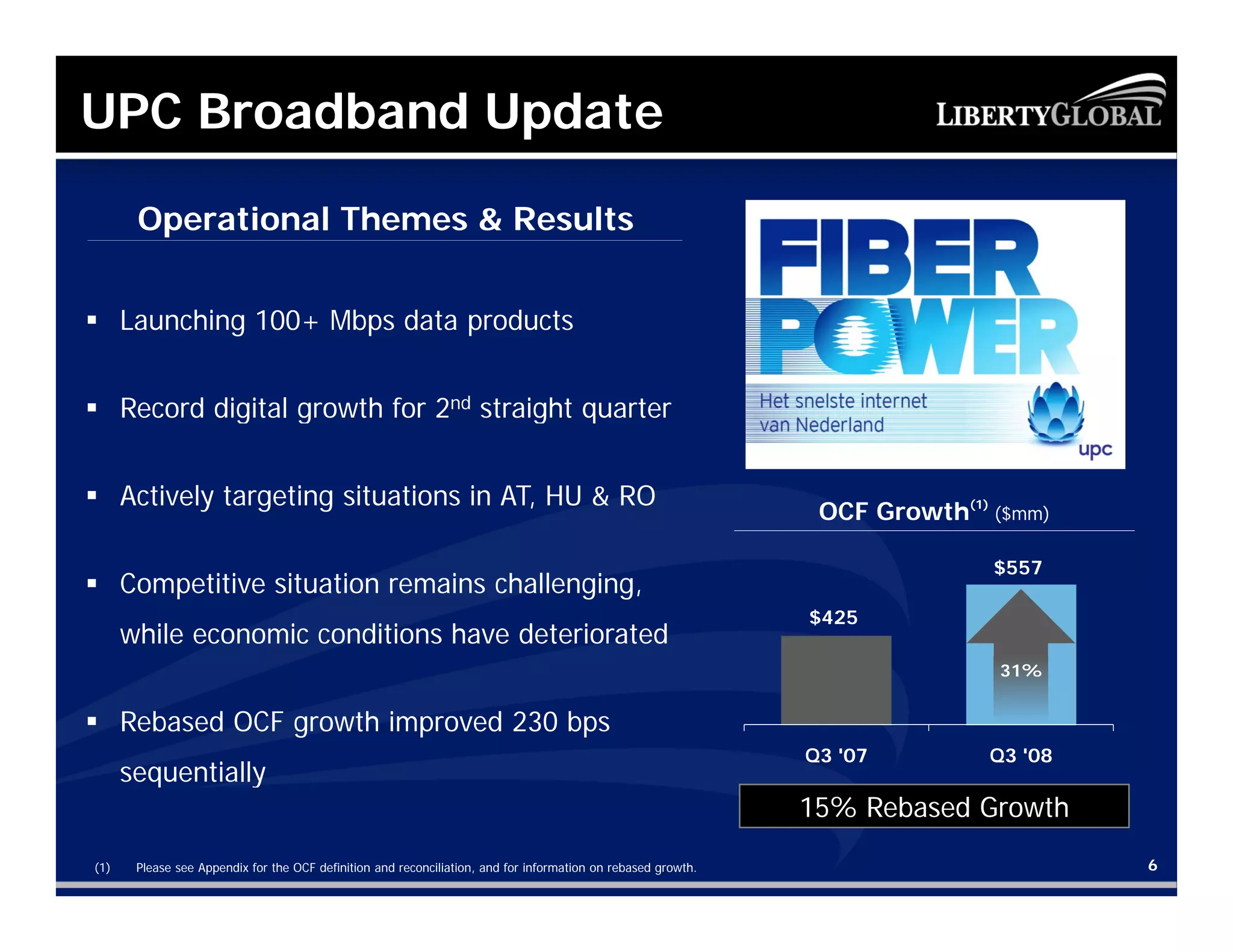 liberty global Q3_2008__Presentation