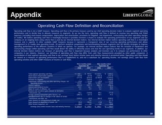 liberty global Q3_2008__Presentation