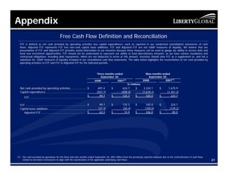liberty global Q3_2008__Presentation
