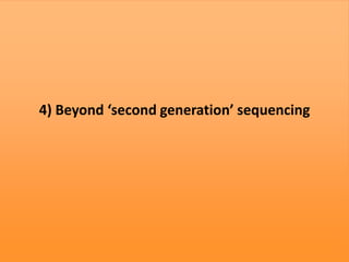 Updated: New High Throughput Sequencing technologies at the Norwegian ...