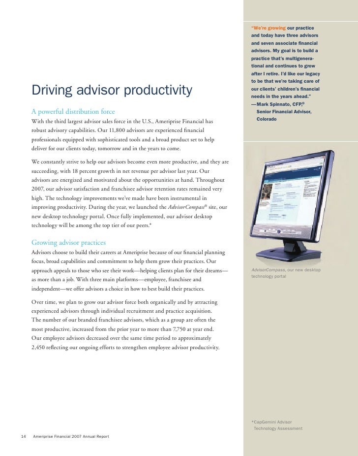 ameriprise ar_2007 advisorcompass