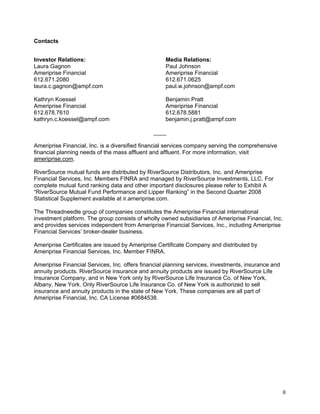ameriprise 2Q08_Release
