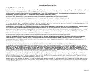 ameriprise 4Q07_Supplement