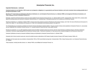 ameriprise 4Q07_Supplement