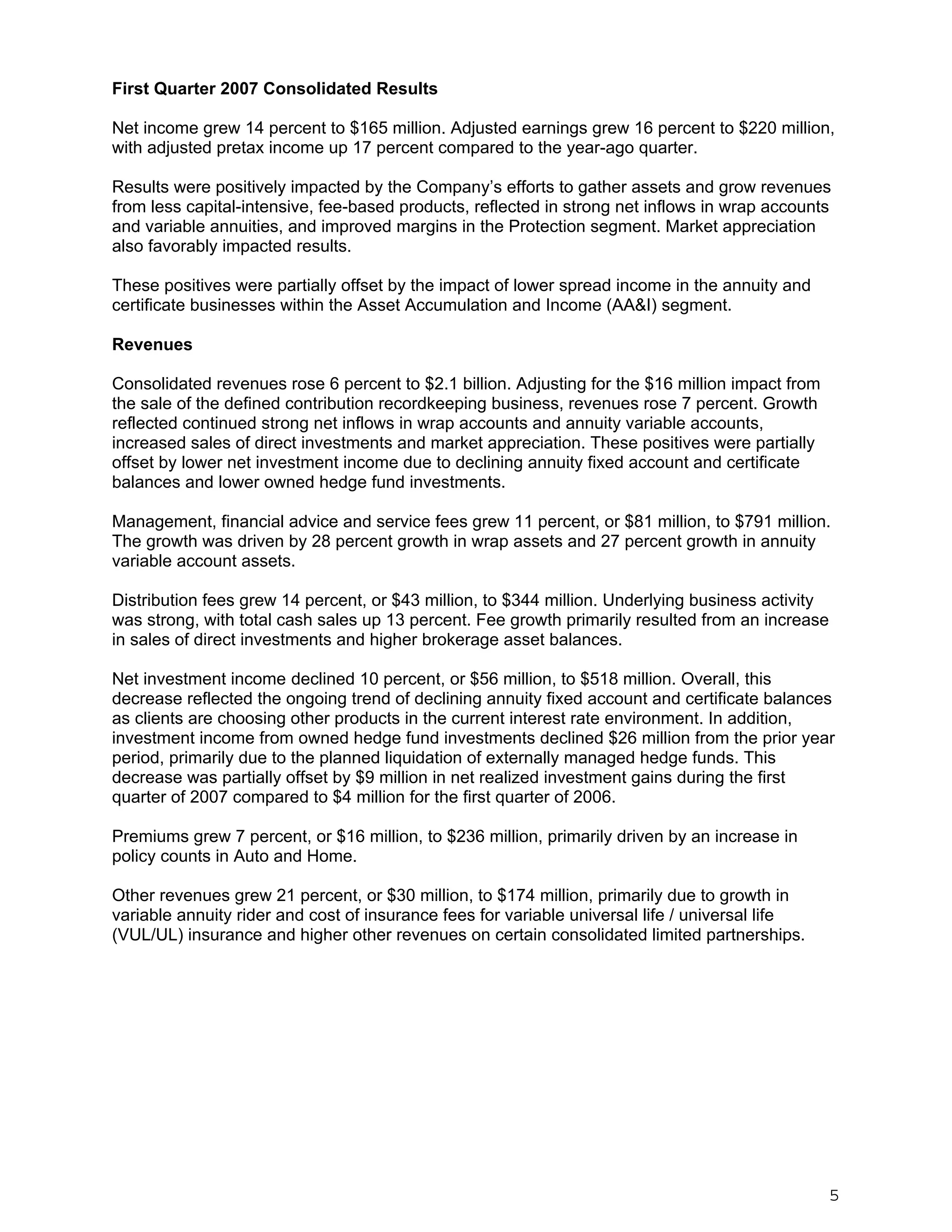 ameriprise 1Q07_Release