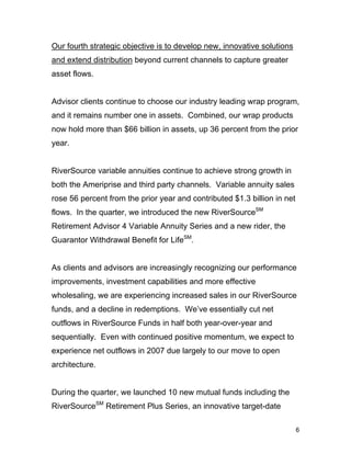 ameriprise TalkingPoints_2Q06