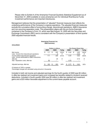 ameriprise 4Q05_Release