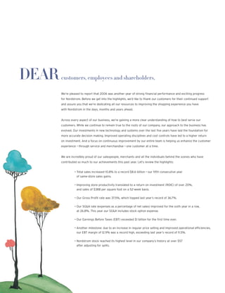 nordstrom AnnualReport2006