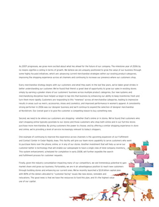 nordstrom AnnualReport2006