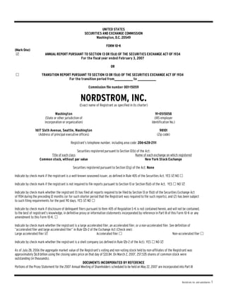nordstrom AnnualReport2006