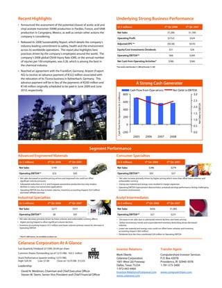 celanese investor_fact_sheet  PDF