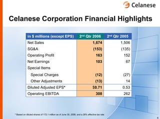 celanese q2_2006_presentation