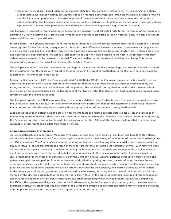 Expected term estimates used in determining fair value of stock options should