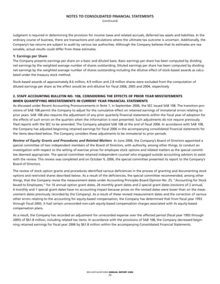 bed bath&beyond AnnualReport2006