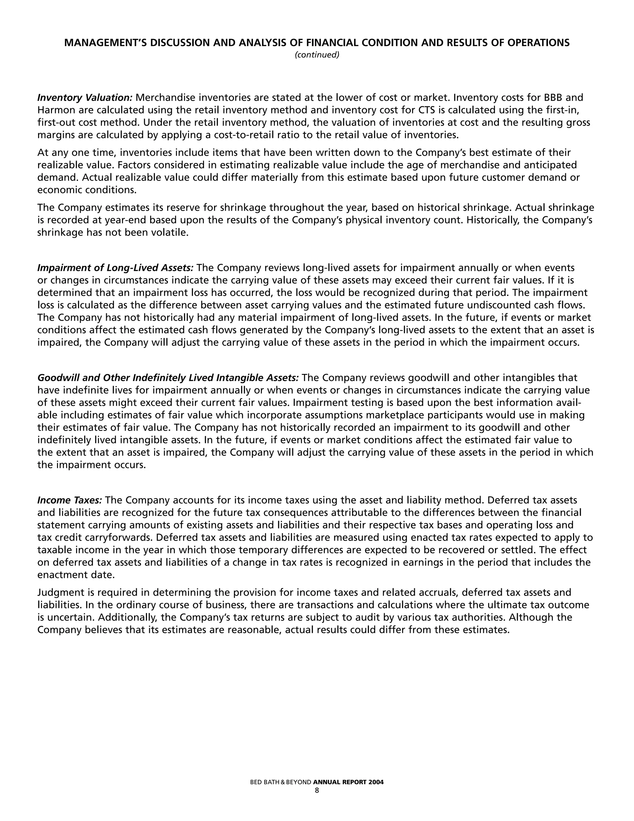 bed bath&beyond 2004ar