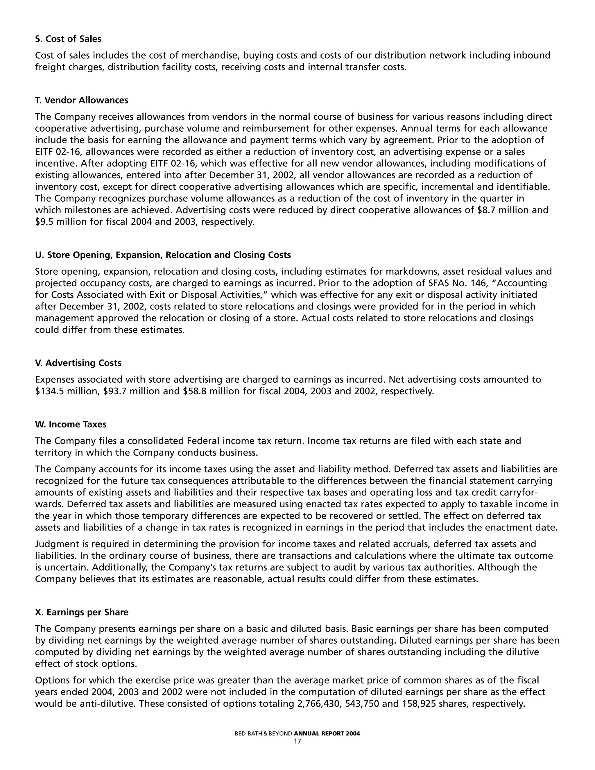 bed bath&beyond 2004ar