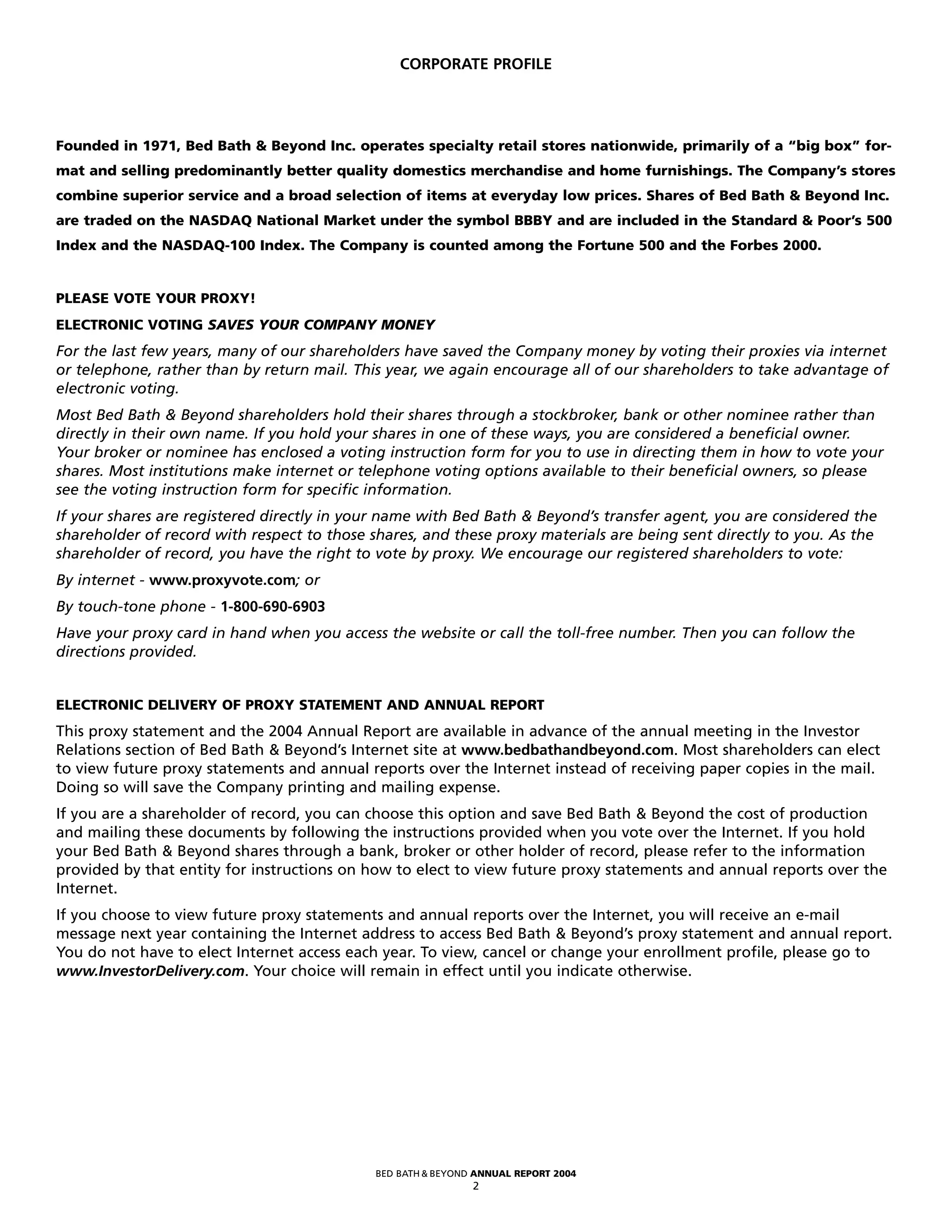 bed bath&beyond 2004ar