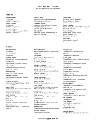 bed bath&beyond 2003ar