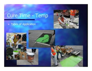 Cure Time - Temp
n Types of Application
 