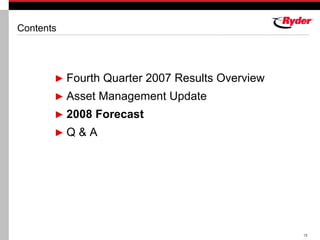 RYDERFINAL Q407ryderearningsreport