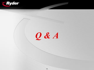 RYDERFINAL1Q06EarningsReport