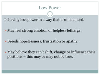 Understanding Power Dynamics at Work | PDF