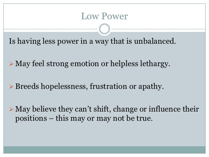 Understanding Power Dynamics at Work