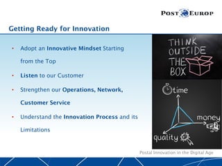 Postal Innovation in the digital age v4 final | PDF