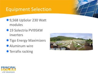 BUILDING THE LARGEST SOLAR SMART ARRAY IN NORTH AMERICA: Behind the ...