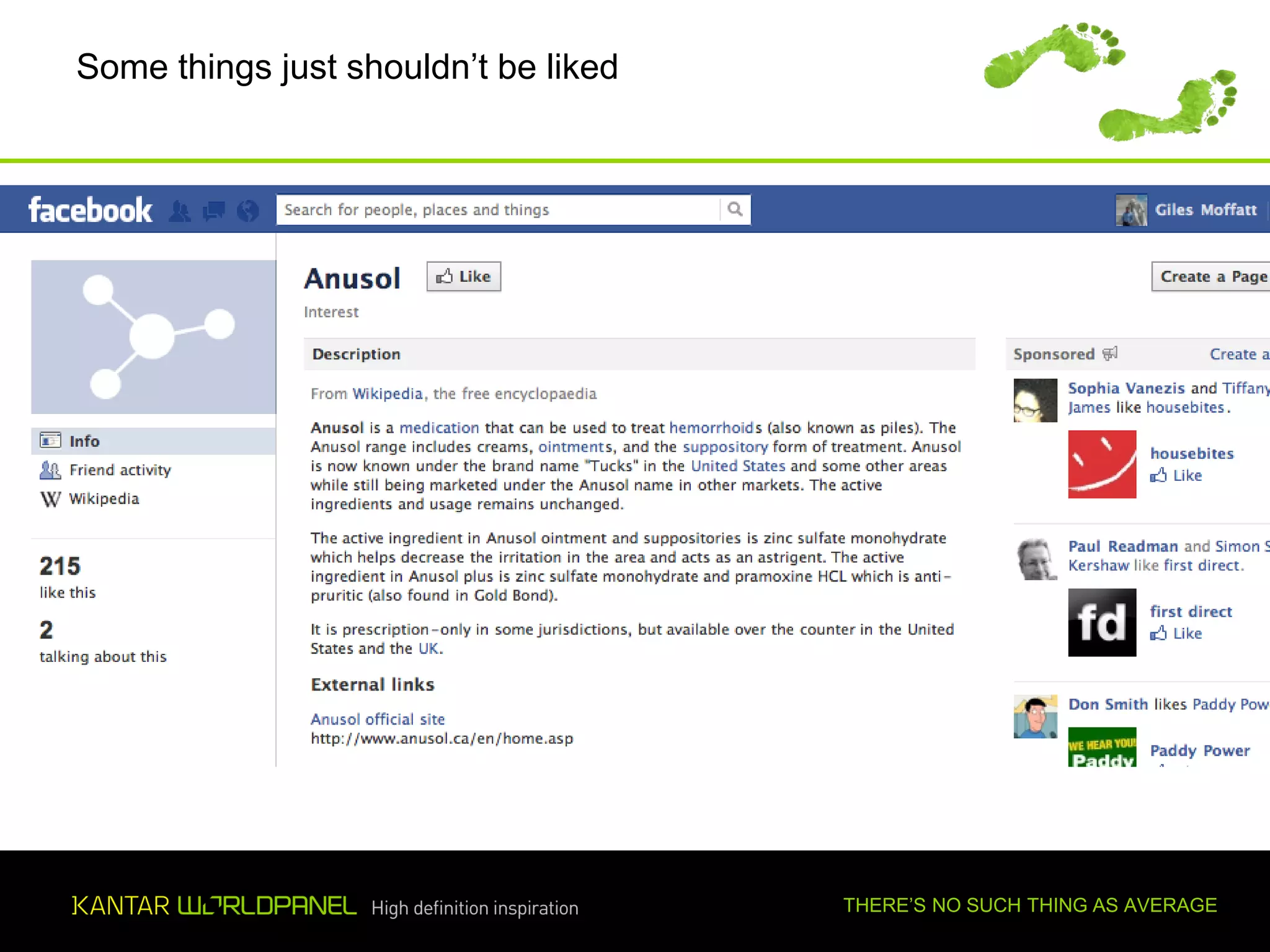Some things just shouldn’t be liked




Experience growth for yourself        THERE’S NO SUCH THING AS AVERAGE
 