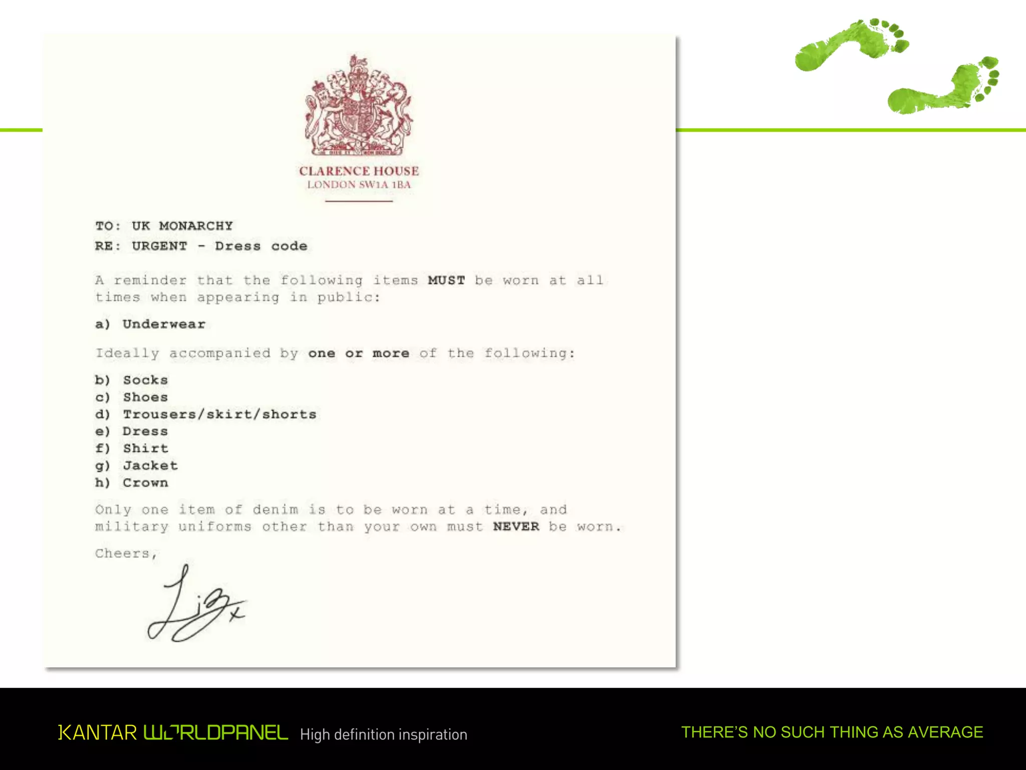 Experience growth for yourself   THERE’S NO SUCH THING AS AVERAGE
 