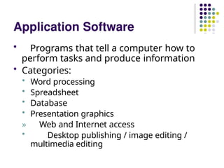 Presentation on Essential Understanding of Computers and Computer ...